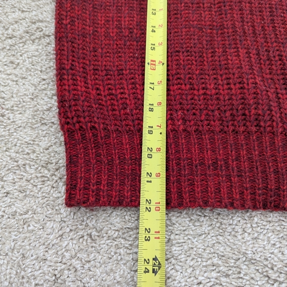 Evereve John + Jenn Chunky Cable Knit Marled Sweater Soft Ribbed - Picture 5 of 8